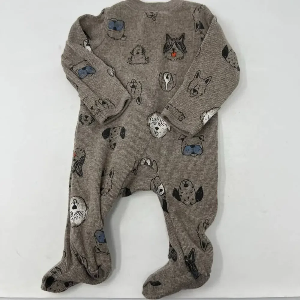 Carters Newborn Baby 2 Piece Footie Sleep and Play Pajama Two Way Zipper Jumper